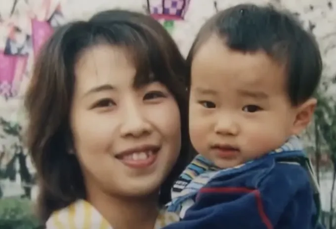 나미코의 가족사진/사진=TBS 보도화면 갈무리