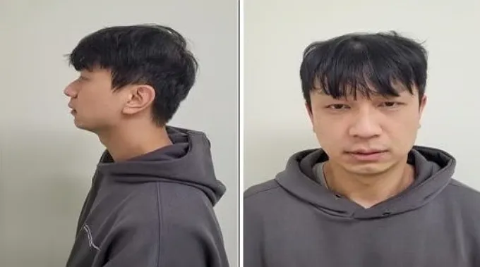 스토킹하던 여성을 가족 앞에서 살해한 혐의를 받는 살인범 서동하(35)/사진제공=경북경찰청