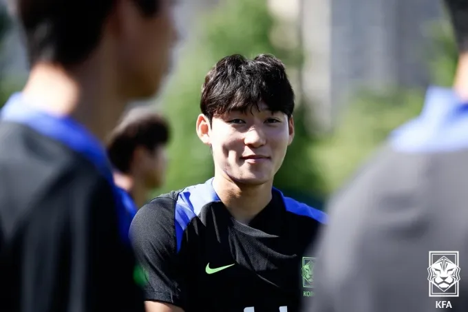 배준호(스토크 시티). /사진=대한축구협회(KFA) 제공