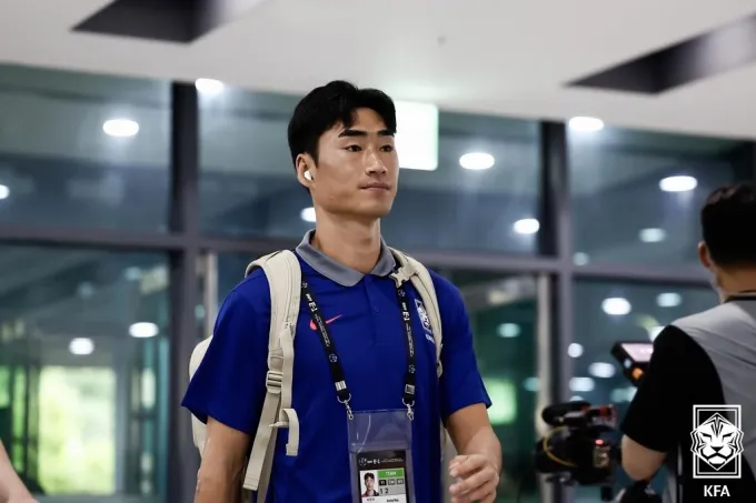 서민우(강원FC). /사진=대한축구협회(KFA) 제공